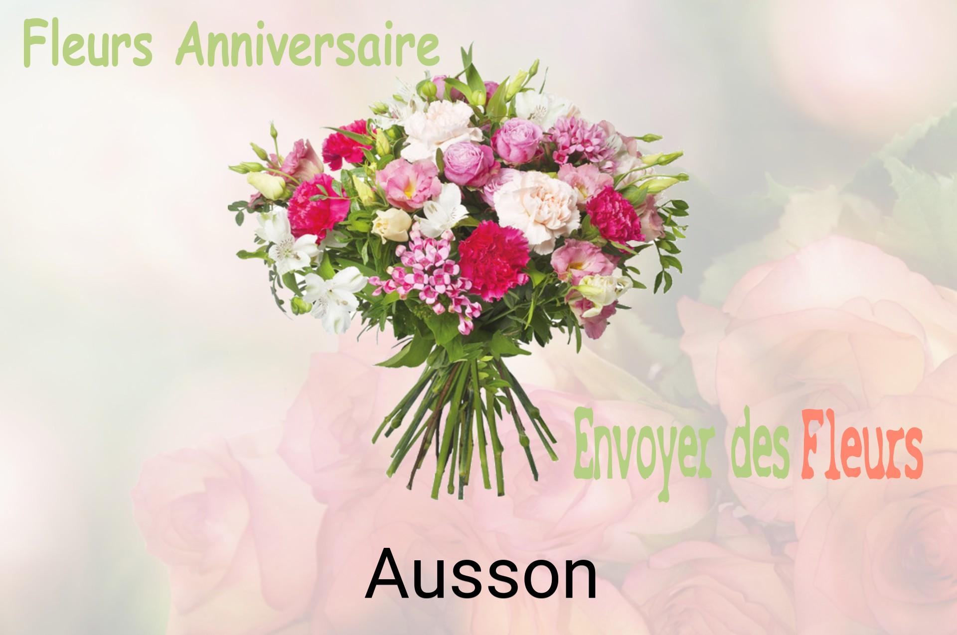 Bouquet de fleurs d’anniversaire livré à Ausson