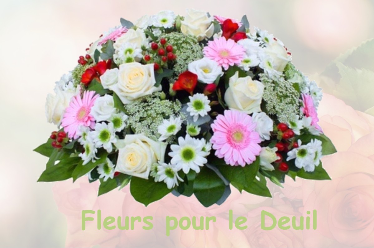 fleurs deuil AUSSON